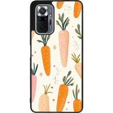 Coque Xiaomi Redmi Note 10 Pro Max - Silicone rigide noir Easter 2026 Illustration carrots