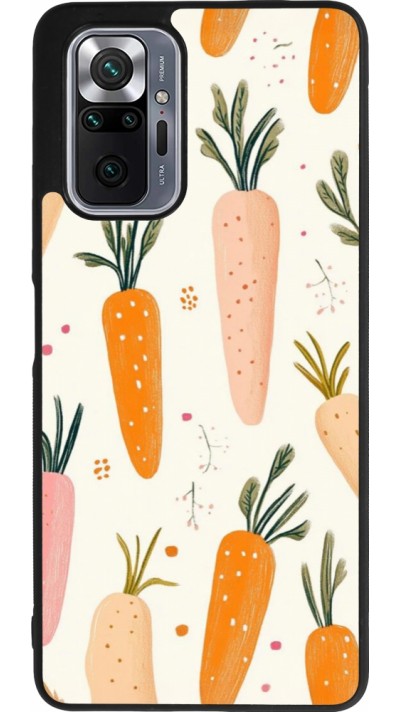 Coque Xiaomi Redmi Note 10 Pro Max - Silicone rigide noir Easter 2026 Illustration carrots