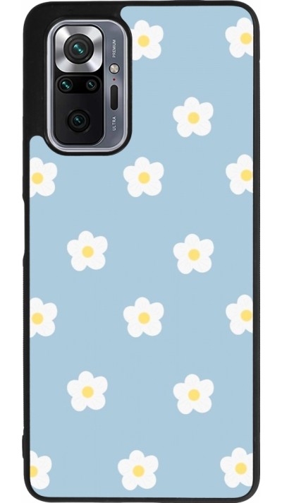 Xiaomi Redmi Note 10 Pro Max Case Hülle - Silikon schwarz Easter 2024 daisy flower