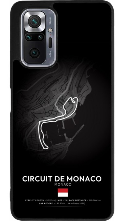 Coque Xiaomi Redmi Note 10 Pro Max - Silicone rigide noir F1 Track 2025 Monaco