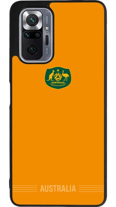 Xiaomi Redmi Note 10 Pro Max Case Hülle - Silikon schwarz Australien 2026 personalisierbares Fussballtrikot