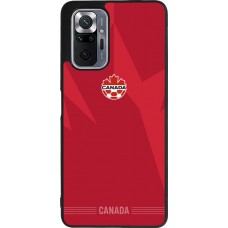 Xiaomi Redmi Note 10 Pro Max Case Hülle - Silikon schwarz Kanada 2026 personalisierbares Fussballtrikot