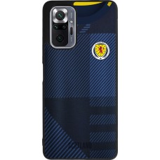 Coque Xiaomi Redmi Note 10 Pro Max - Silicone rigide noir Maillot de football Ecosse personnalisable