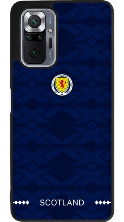 Coque Xiaomi Redmi Note 10 Pro Max - Silicone rigide noir Maillot de football Ecosse 2026 personnalisable