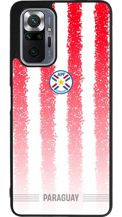 Xiaomi Redmi Note 10 Pro Max Case Hülle - Silikon schwarz Paraguay 2026 personalisierbares Fussballtrikot