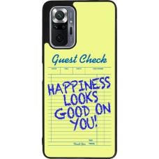 Coque Xiaomi Redmi Note 10 Pro Max - Silicone rigide noir Guest check 2026