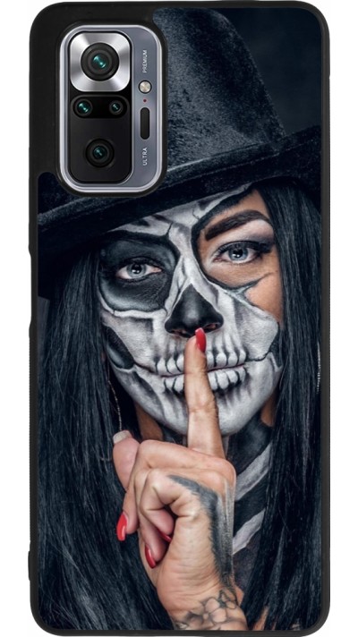 Coque Xiaomi Redmi Note 10 Pro Max - Silicone rigide noir Halloween 18 19