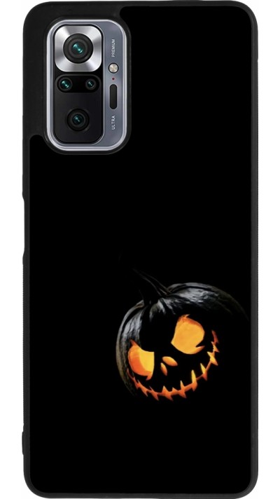 Xiaomi Redmi Note 10 Pro Max Case Hülle - Silikon schwarz Halloween 2023 discreet pumpkin