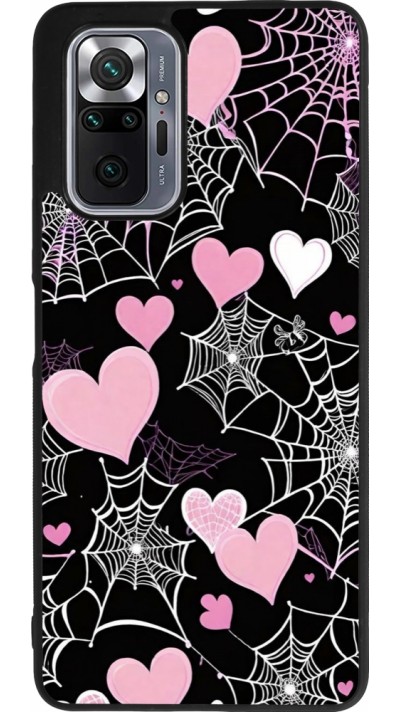 Coque Xiaomi Redmi Note 10 Pro Max - Silicone rigide noir Halloween 2024 girly