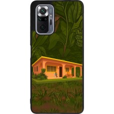 Xiaomi Redmi Note 10 Pro Max Case Hülle - Silikon schwarz Benitos house DTMF