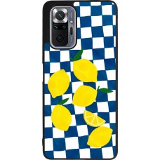 Coque Xiaomi Redmi Note 10 Pro Max - Silicone rigide noir Illustration lemons 2026