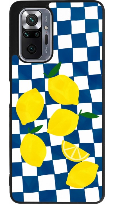 Coque Xiaomi Redmi Note 10 Pro Max - Silicone rigide noir Illustration lemons 2026