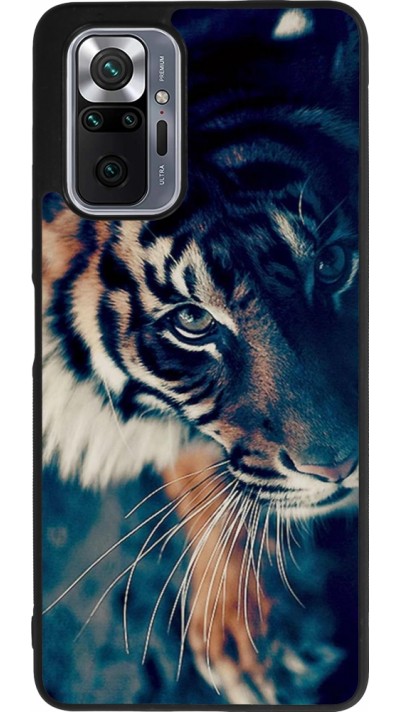 Coque Xiaomi Redmi Note 10 Pro Max - Silicone rigide noir Incredible Lion