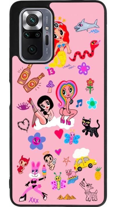 Xiaomi Redmi Note 10 Pro Max Case Hülle - Silikon schwarz Karol G La Bichota Manana Sera Bonito