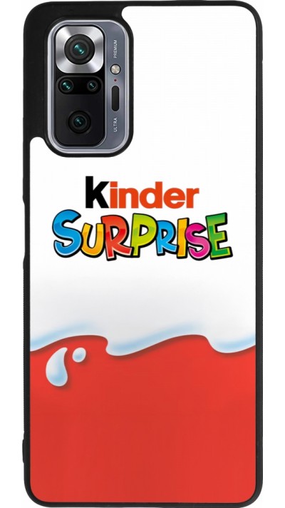 Coque Xiaomi Redmi Note 10 Pro Max - Silicone rigide noir Kinder Surprise
