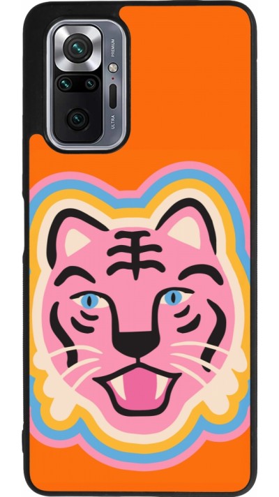 Coque Xiaomi Redmi Note 10 Pro Max - Silicone rigide noir Lion colors 2026