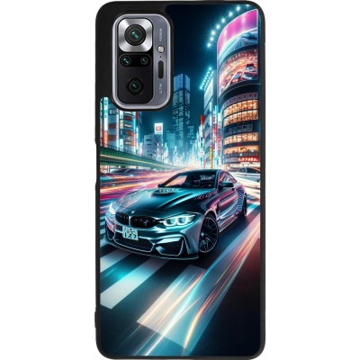 Xiaomi Redmi Note 10 Pro Max Case Hülle - Silikon schwarz BMW M4 Tokio Nacht