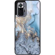 Coque Xiaomi Redmi Note 10 Pro Max - Silicone rigide noir Marble 04