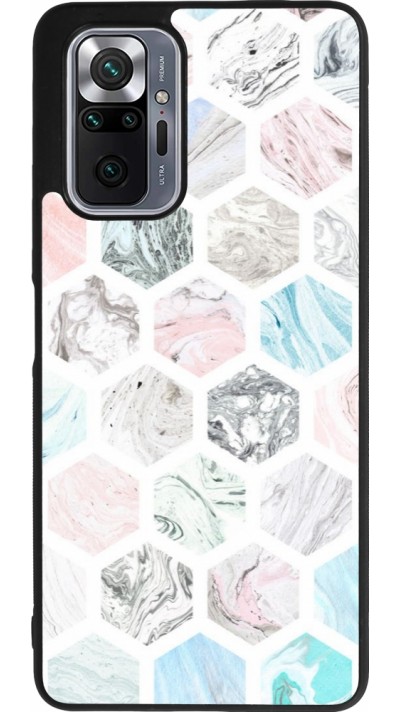 Coque Xiaomi Redmi Note 10 Pro Max - Silicone rigide noir Marble Everything