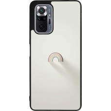 Coque Xiaomi Redmi Note 10 Pro Max - Silicone rigide noir Mini Rainbow Minimal