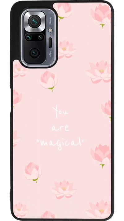 Xiaomi Redmi Note 10 Pro Max Case Hülle - Silikon schwarz Mom 2023 your are magical