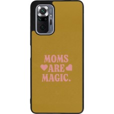 Coque Xiaomi Redmi Note 10 Pro Max - Silicone rigide noir Mom 2026 Are Magic