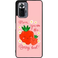 Coque Xiaomi Redmi Note 10 Pro Max - Silicone rigide noir Mom 2026 Berry best