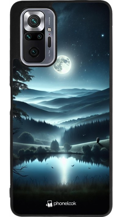 Coque Xiaomi Redmi Note 10 Pro Max - Silicone rigide noir Night Sky View