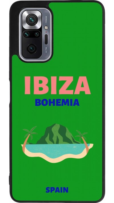 Xiaomi Redmi Note 10 Pro Max Case Hülle - Silikon schwarz Pop Summer Destination Ibiza