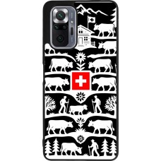 Xiaomi Redmi Note 10 Pro Max Case Hülle - Silikon schwarz Poya Schweiz 3 schwarz