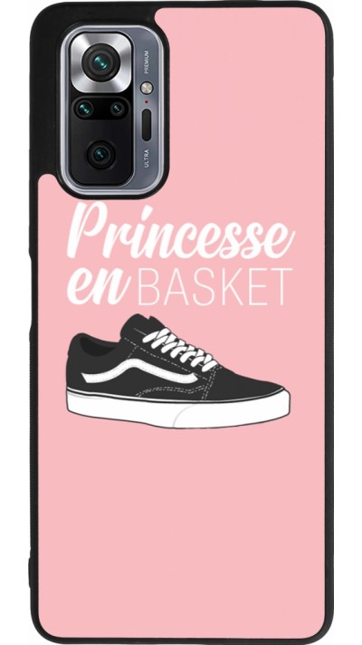 Xiaomi Redmi Note 10 Pro Max Case Hülle - Silikon schwarz princesse en basket