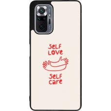 Coque Xiaomi Redmi Note 10 Pro Max - Silicone rigide noir Saint Valentines Day 26 Self love self care
