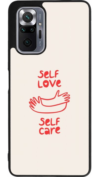 Xiaomi Redmi Note 10 Pro Max Case Hülle - Silikon schwarz Saint Valentines Day 26 Self love self care