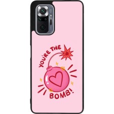 Coque Xiaomi Redmi Note 10 Pro Max - Silicone rigide noir Saint Valentines Day 26 You are the bomb