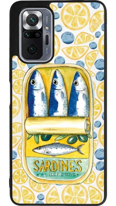 Xiaomi Redmi Note 10 Pro Max Case Hülle - Silikon schwarz Sardines in oil 2026