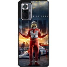 Xiaomi Redmi Note 10 Pro Max Case Hülle - Silikon schwarz Senna The King of Rain