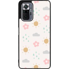 Xiaomi Redmi Note 10 Pro Max Case Hülle - Silikon schwarz Spring 23 weather