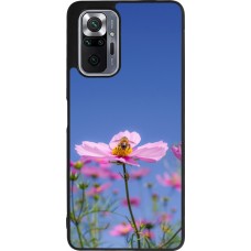 Xiaomi Redmi Note 10 Pro Max Case Hülle - Silikon schwarz Bee on a flower Spring 2026