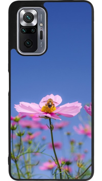 Xiaomi Redmi Note 10 Pro Max Case Hülle - Silikon schwarz Bee on a flower Spring 2026