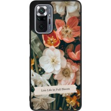 Xiaomi Redmi Note 10 Pro Max Case Hülle - Silikon schwarz Full Bloom Spring 2026