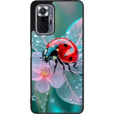 Xiaomi Redmi Note 10 Pro Max Case Hülle - Silikon schwarz Ladybird in bloom Spring 2026