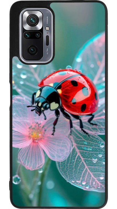Xiaomi Redmi Note 10 Pro Max Case Hülle - Silikon schwarz Ladybird in bloom Spring 2026
