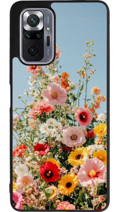 Xiaomi Redmi Note 10 Pro Max Case Hülle - Silikon schwarz Spring flowers Spring 2026