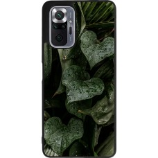 Xiaomi Redmi Note 10 Pro Max Case Hülle - Silikon schwarz Spring 23 fresh plants