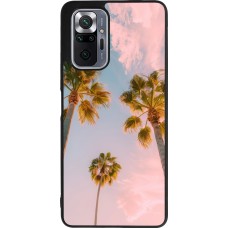 Xiaomi Redmi Note 10 Pro Max Case Hülle - Silikon schwarz Summer 2025 Palmiers