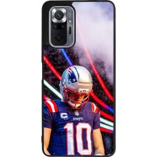 Coque Xiaomi Redmi Note 10 Pro Max - Silicone rigide noir Super Bowl 26 Patriots 3