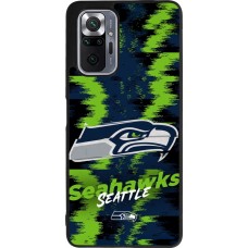 Xiaomi Redmi Note 10 Pro Max Case Hülle - Silikon schwarz Super Bowl 26 Seattle 2