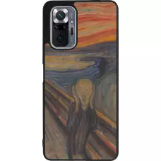 Xiaomi Redmi Note 10 Pro Max Case Hülle - Silikon schwarz Kunstbild - Der Schrei - Edvard Munch