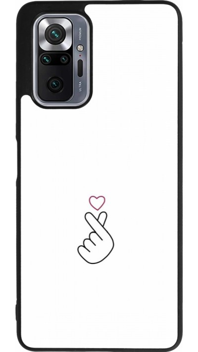 Coque Xiaomi Redmi Note 10 Pro Max - Silicone rigide noir Valentine 2024 heat by Millennials