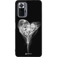 Xiaomi Redmi Note 10 Pro Max Case Hülle - Silikon schwarz Valentine 2022 Black Smoke